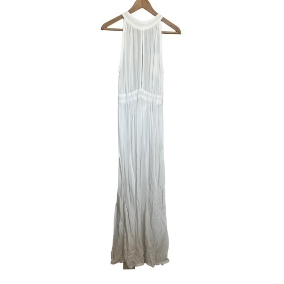 Cleobella Dresses & Skirts - Cleobella High Neck Open Back Double Slit Maxi Dress Size S